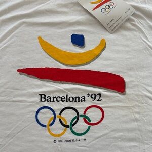Barcelona '92 Olympic White T-Shirt